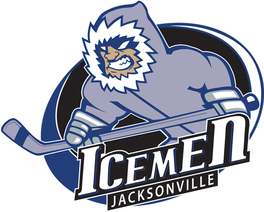 Jacksonville IceMen 2017-Pres Primary Logo iron on heat transfer